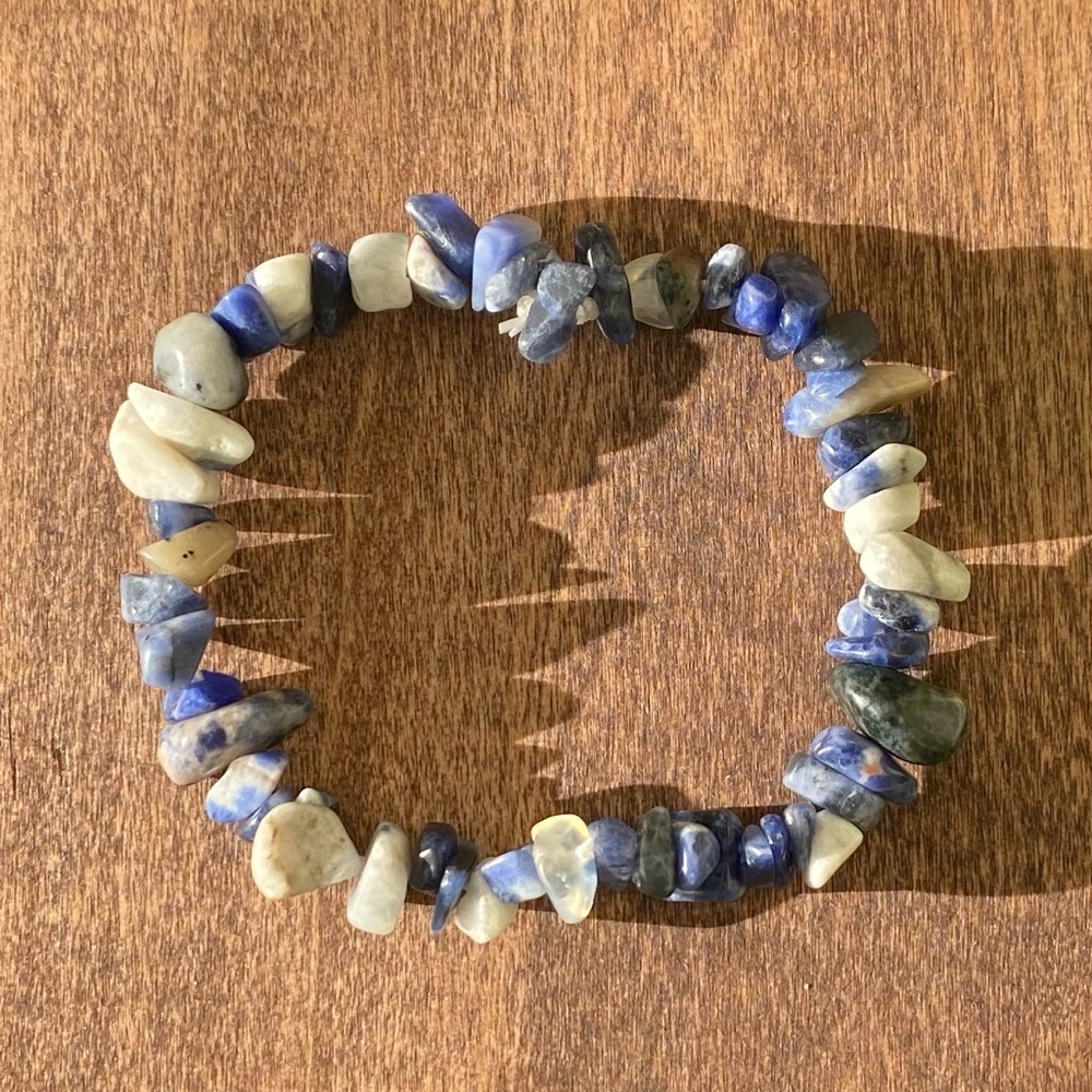 Sodalite Crystal Bracelet